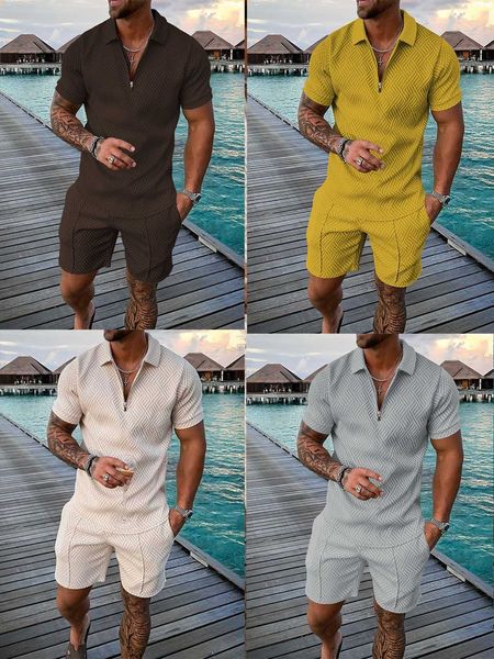 men's polo shirt men's casual short sleeve lapel t-shirt printed short sleeve polo shirt two piece set, White;black
men's polo shirt men's casual short sleeve lapel t-shirt printed short sleeve polo shirt two piece set, White;black