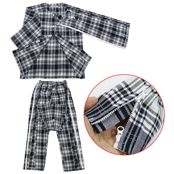 men zipper long pajamas suit full-open cloth hospital gowns easy to wear for patient of paralyzed bed elderly home health care
men zipper long pajamas suit full-open cloth hospital gowns easy to wear for patient of paralyzed bed elderly home health care