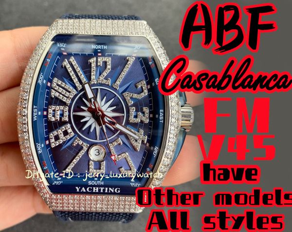 abf/fm vanguard yachting v45, 44x54mm sapphire crystal glass eta2824 mechanical movement, premium rubber strap, diamond-encrusted version, Slivery;brown
abf/fm vanguard yachting v45, 44x54mm sapphire crystal glass eta2824 mechanical movement, premium rubber strap, diamond-encrusted version, Slivery;brown