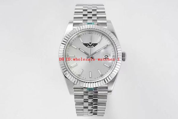 6 styles workmanship zf watch president 41mm 126334 silver dial sapphire 2.5x magnifying glass 2824 automatic mechanical 904l men men's, Slivery;brown
6 styles workmanship zf watch president 41mm 126334 silver dial sapphire 2.5x magnifying glass 2824 automatic mechanical 904l men men's, Slivery;brown