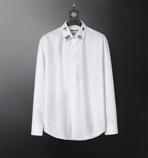 designer men's dress shirt long sleeve slim version type casual business gift clothing high-quality cotton wrinkle resistant solid colo, White;black
designer men's dress shirt long sleeve slim version type casual business gift clothing high-quality cotton wrinkle resistant solid colo, White;black