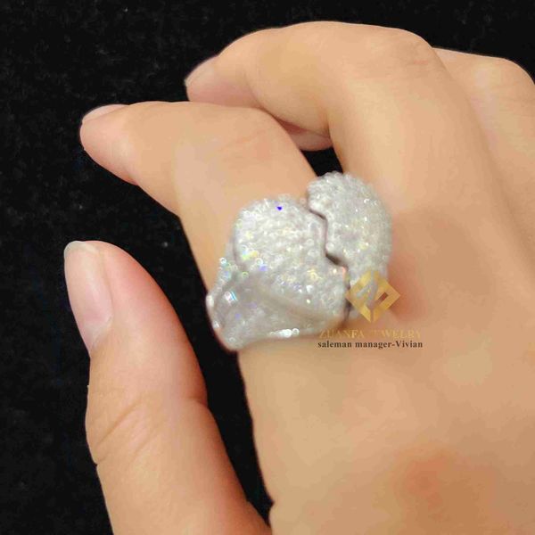 new design luxury fashion rings silver 925 vvs moissanite iced out men diamond hip hop heart ring
new design luxury fashion rings silver 925 vvs moissanite iced out men diamond hip hop heart ring