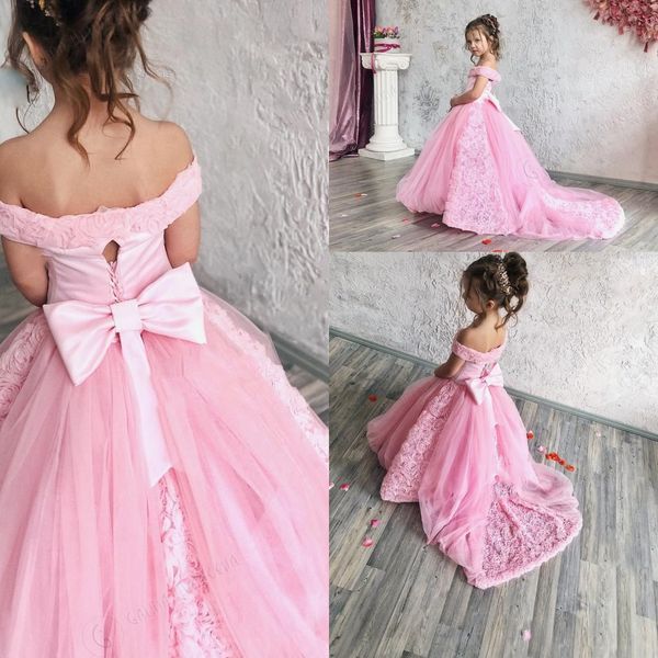 2023 lovely pink flower girl dresses for weddings tulle off shoulder 3d floral tulle princess girls pageant dress kids communion gowns short, White;blue
2023 lovely pink flower girl dresses for weddings tulle off shoulder 3d floral tulle princess girls pageant dress kids communion gowns short, White;blue