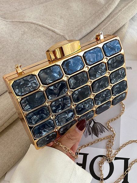 evening bags handmade box frame wedding party prom bridal purse acrylic chain clutch purse evening bag 230428
evening bags handmade box frame wedding party prom bridal purse acrylic chain clutch purse evening bag 230428