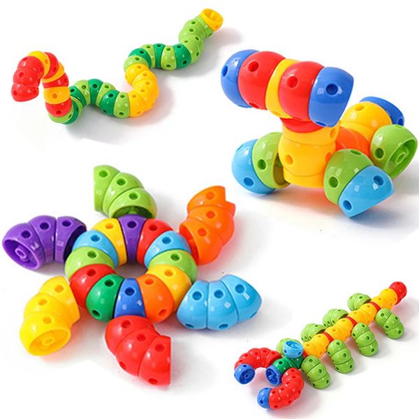 DIY Blocks Montessori Building Toy Creative Rotating Construction Fine Motor Training Color Learning Early Education 231129
DIY Blocks Montessori Building Toy Creative Rotating Construction Fine Motor Training Color Learning Early Education 231129