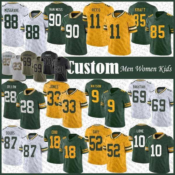 custom love christian watson football jersey lukas van ness jayden reed luke musgrave tucker kraft jaire alexander aaron jones david bakhtia, Black;red
custom love christian watson football jersey lukas van ness jayden reed luke musgrave tucker kraft jaire alexander aaron jones david bakhtia, Black;red