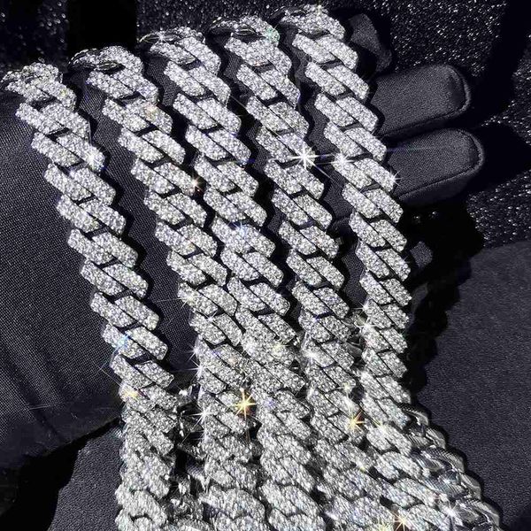 15mm micro pave prong cuban chain necklaces fashion hiphop full iced out rhinestones jewelry for men women, Silver
15mm micro pave prong cuban chain necklaces fashion hiphop full iced out rhinestones jewelry for men women, Silver