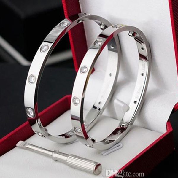 fashion designer love screw bracelet luxury jewelry trendy 18k gold plated stainless steel diamond for women mens screwdriver nail bracelets, Black
fashion designer love screw bracelet luxury jewelry trendy 18k gold plated stainless steel diamond for women mens screwdriver nail bracelets, Black