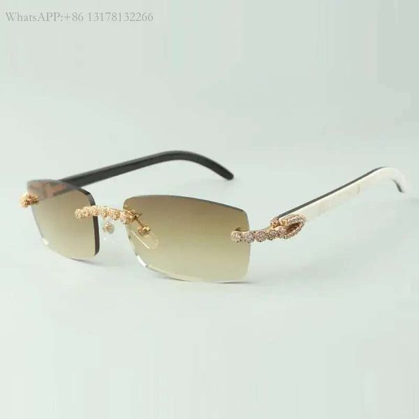 sunglasses thickness mixed lens 3524012 tga 2022 natural diamond buffalo with horn bouquet glasses 3.0, White;black
sunglasses thickness mixed lens 3524012 tga 2022 natural diamond buffalo with horn bouquet glasses 3.0, White;black