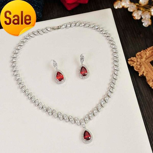 elegant charm bridal jewelry sets classical rhinestone water drop party wedding jewelry cubic zircon necklaces and earrings, Slivery;golden
elegant charm bridal jewelry sets classical rhinestone water drop party wedding jewelry cubic zircon necklaces and earrings, Slivery;golden
