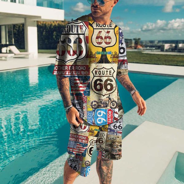 men's summer casual t-shirt set printing fashion hip hop beach shorts men's two piece set, White;black
men's summer casual t-shirt set printing fashion hip hop beach shorts men's two piece set, White;black
