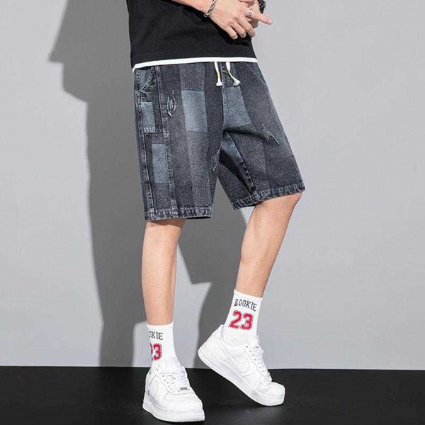 men's jeans summer men stretch blue denim shorts korean fashion elastic waist straight short male brand clothes 8xl 150kgmen's
men's jeans summer men stretch blue denim shorts korean fashion elastic waist straight short male brand clothes 8xl 150kgmen's