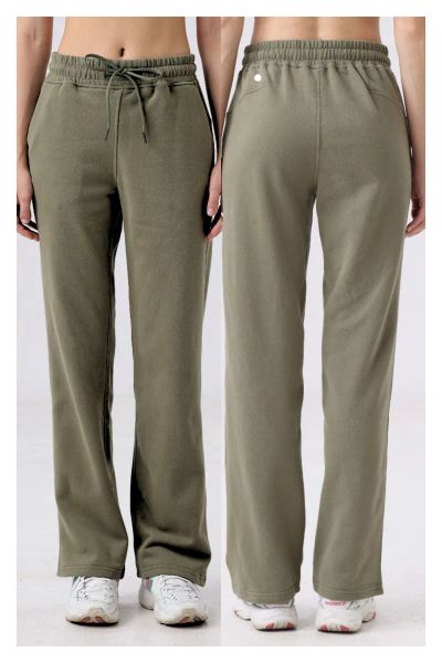 Lu Yoga Lounge Ful Pants Long Womens High Waist Soft Fabric Straight Jogger Trousers Shows Legs Yoga Fitness LW5 Pant, Grey white
Lu Yoga Lounge Ful Pants Long Womens High Waist Soft Fabric Straight Jogger Trousers Shows Legs Yoga Fitness LW5 Pant, Grey white