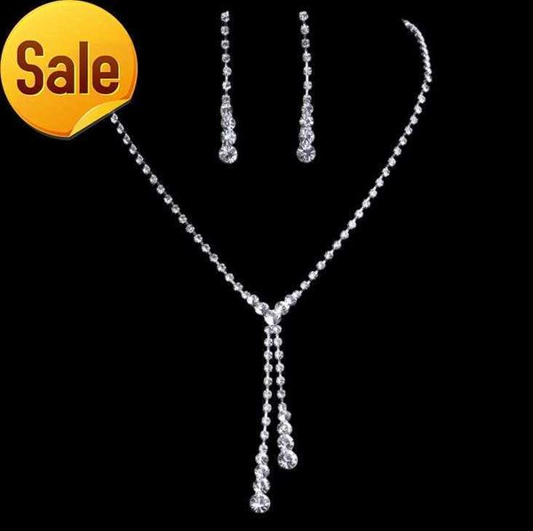 new wedding jewelry set crystal bridal jewelry sets for women long tassel statement necklace earrings set, Silver
new wedding jewelry set crystal bridal jewelry sets for women long tassel statement necklace earrings set, Silver