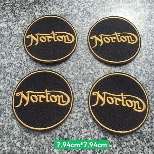 customized brand logo diy sewing notions personalized embroidery iron on norton motorcycles patches for clothing stickers garment jeans jack, Black
customized brand logo diy sewing notions personalized embroidery iron on norton motorcycles patches for clothing stickers garment jeans jack, Black
