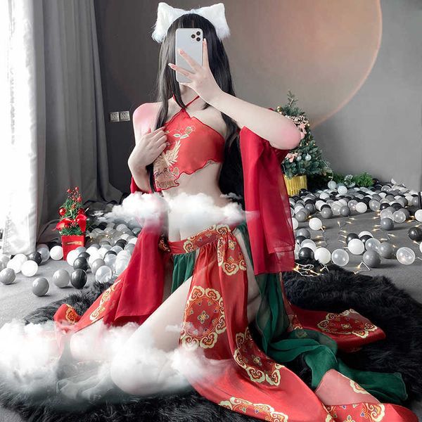 set traditional classic chinese lingerie for women stage costumes anime cosplay outfit chiffon see through bra and dresses 230426, Red;black
set traditional classic chinese lingerie for women stage costumes anime cosplay outfit chiffon see through bra and dresses 230426, Red;black