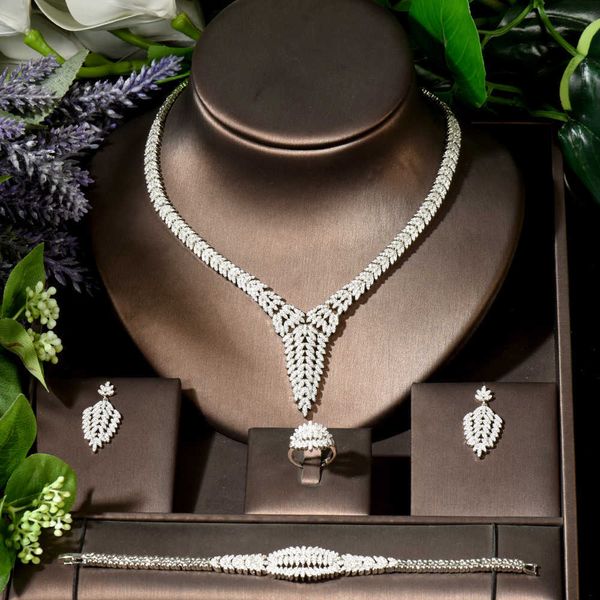 link, chain african wedding jewelry set cubic zircon necklace earrings ring 4 pcs set for bridal, Black
link, chain african wedding jewelry set cubic zircon necklace earrings ring 4 pcs set for bridal, Black