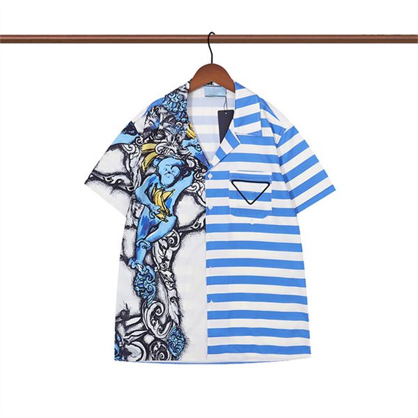 design blouse shirts men's camisas de hombre fashion geometric letter print casual shirts men short sleeve turn down collar business dr, White;black
design blouse shirts men's camisas de hombre fashion geometric letter print casual shirts men short sleeve turn down collar business dr, White;black
