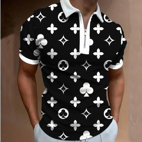 men polo shirt t sports v-neck designer 3d hd printing comfortable t shirts quick-dry polyester breathable leisure zipper polos, White;black
men polo shirt t sports v-neck designer 3d hd printing comfortable t shirts quick-dry polyester breathable leisure zipper polos, White;black