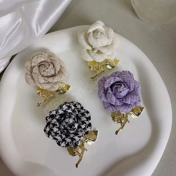 elegant cloth flower brooches for women fashion leaves lapel pin corsage wedding party jewelry accessories gifts, Gray
elegant cloth flower brooches for women fashion leaves lapel pin corsage wedding party jewelry accessories gifts, Gray