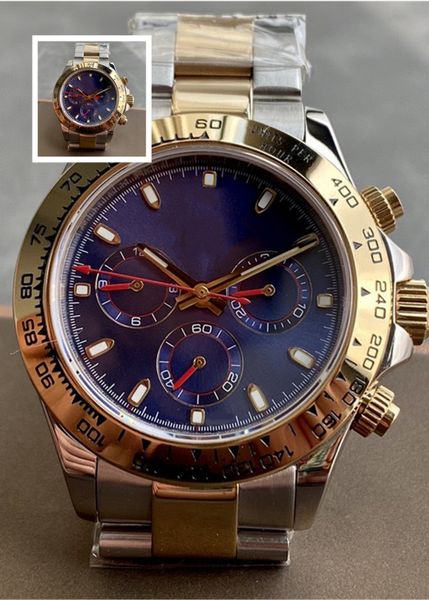 High quality men's watch 40mm mechanical movement sapphire watch 904L stainless steel purple dial Orologio di Lusso Montre
High quality men's watch 40mm mechanical movement sapphire watch 904L stainless steel purple dial Orologio di Lusso Montre