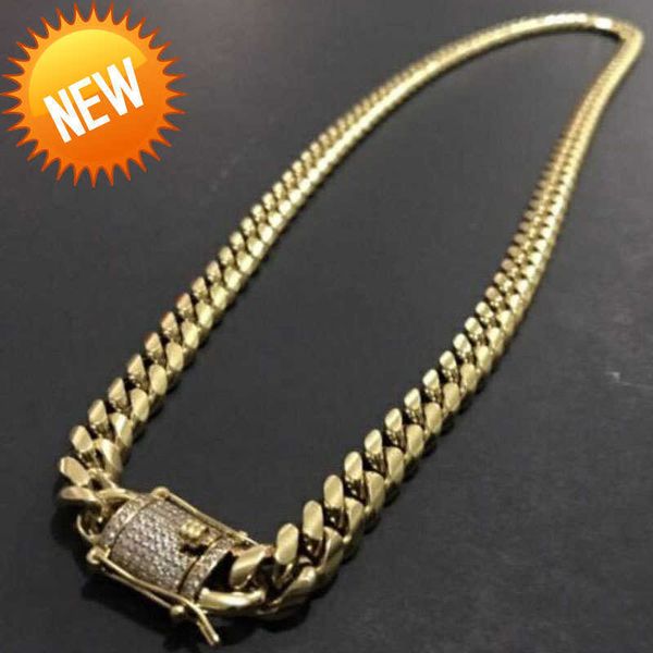 mens 18k gold tone 316l stainless steel cuban link chain necklace curb cuban link chain with diamonds clasp lock 8mm/10mm/12mm/14mm/16mm/18m, Silver
mens 18k gold tone 316l stainless steel cuban link chain necklace curb cuban link chain with diamonds clasp lock 8mm/10mm/12mm/14mm/16mm/18m, Silver