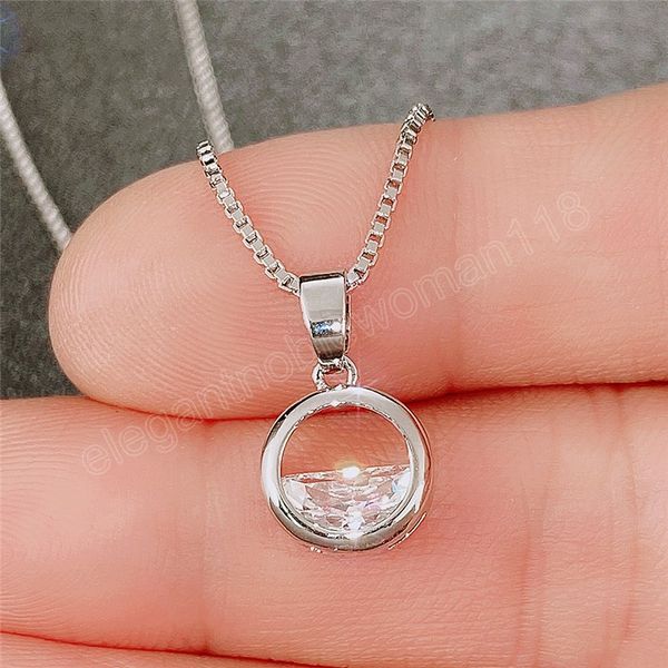 designed of water women's pendant necklace crystal cubic zirconia female necklace trendy jewelry, Silver
designed of water women's pendant necklace crystal cubic zirconia female necklace trendy jewelry, Silver