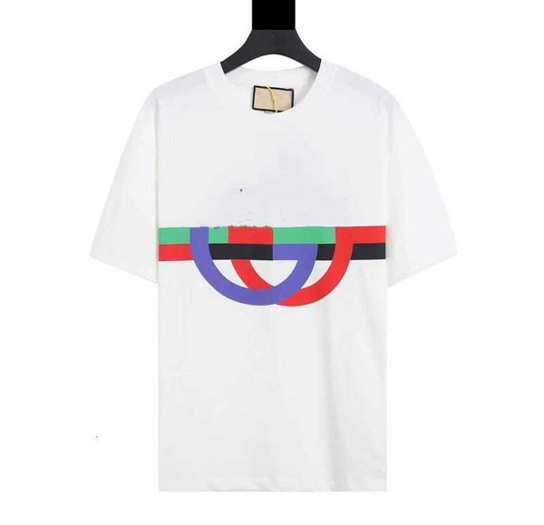 Men's T-Shirts Correct version of G Family interlocking printed short sleeved pure cotton round neck casual loose men's and women's T-shirt WEWH, White
Men's T-Shirts Correct version of G Family interlocking printed short sleeved pure cotton round neck casual loose men's and women's T-shirt WEWH, White