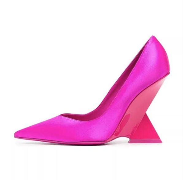 rose pink wege shoes women fashion pointed toe slip on lady wedding bridal party shoes, Black
rose pink wege shoes women fashion pointed toe slip on lady wedding bridal party shoes, Black