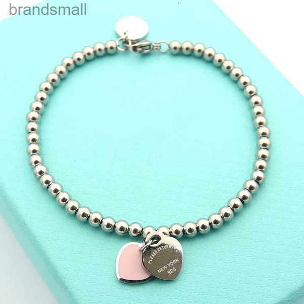designer bracelet silver color women bangles double heart pendant stainless steel luxury ball bead heart bracelet, Black
designer bracelet silver color women bangles double heart pendant stainless steel luxury ball bead heart bracelet, Black