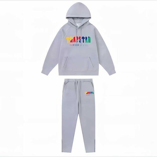 trapstar tracksuit hoodie rainbow scarf embroidered and velvet hooded sportswear close-up zipper pants casual guard pants trapstar hoodie ho, Gray
trapstar tracksuit hoodie rainbow scarf embroidered and velvet hooded sportswear close-up zipper pants casual guard pants trapstar hoodie ho, Gray