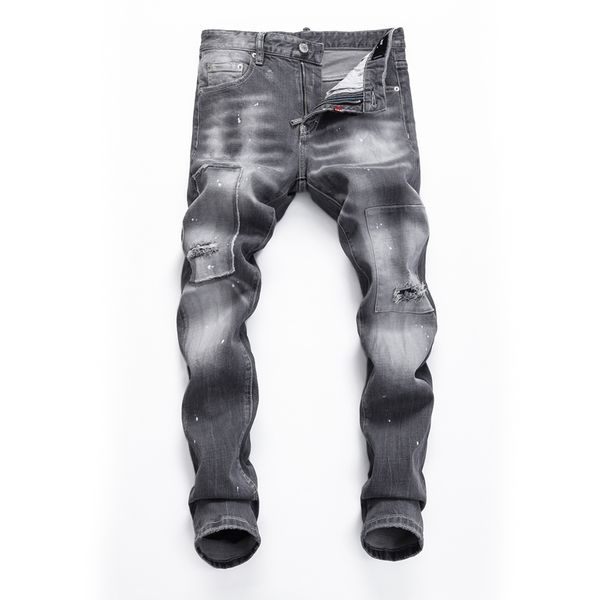 dsq slim grey men's jeans cool guy jeans classic hip hop rock moto casual design ripped distressed denim biker dsq2 jeans 403, Blue
dsq slim grey men's jeans cool guy jeans classic hip hop rock moto casual design ripped distressed denim biker dsq2 jeans 403, Blue