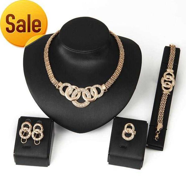 18k gold chain bridal wedding jewelry set luxury crystal rhinestone bracelet necklace ring stud earrings women party jewelry, Silver
18k gold chain bridal wedding jewelry set luxury crystal rhinestone bracelet necklace ring stud earrings women party jewelry, Silver