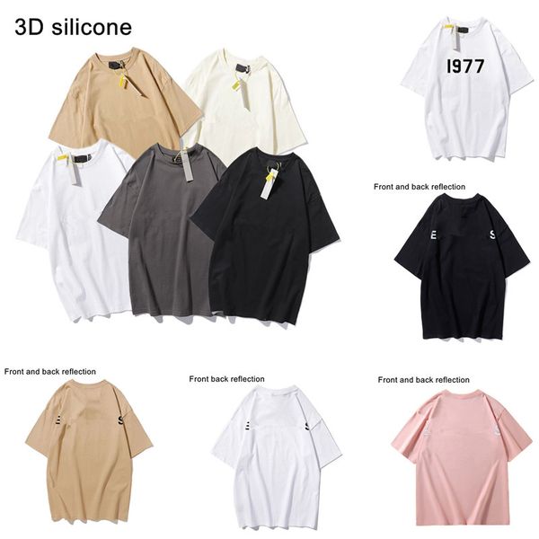 ess mens t shirts essent designer tshirt woman letter 3d silicone reflective tee short sleeve shirt oversized loose oversize casual t, White;black
ess mens t shirts essent designer tshirt woman letter 3d silicone reflective tee short sleeve shirt oversized loose oversize casual t, White;black