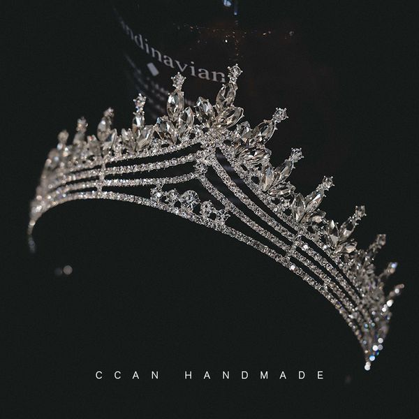 new fashion bride crown high grade full diamond headwear set with crystal gemstone wedding dress crown party accessories ts-0134-a, Silver
new fashion bride crown high grade full diamond headwear set with crystal gemstone wedding dress crown party accessories ts-0134-a, Silver