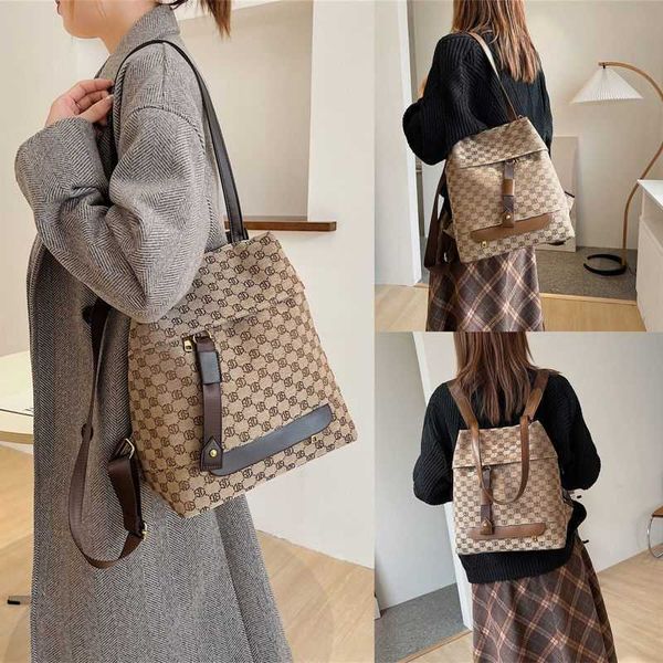 backpack women's bag 2023 new canvas bag versatile casual shoulder bag schoolbag multi-purpose backpack
backpack women's bag 2023 new canvas bag versatile casual shoulder bag schoolbag multi-purpose backpack