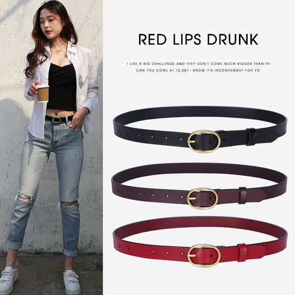 suspenders women's leather fashionable and versatile denim belt pure cowhide needle buckle korean version trend simple decoration, Black;brown
suspenders women's leather fashionable and versatile denim belt pure cowhide needle buckle korean version trend simple decoration, Black;brown