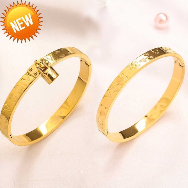 europe america fashion style bracelets women bangle luxury designer jewelry 18k gold plated stainless steel wedding lovers gift bangles whol, Black
europe america fashion style bracelets women bangle luxury designer jewelry 18k gold plated stainless steel wedding lovers gift bangles whol, Black