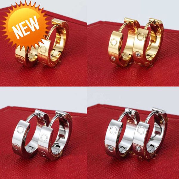 gold diamond stud earrings titanium steel love earrings for women exquisite simple fashion with bag, Golden;silver
gold diamond stud earrings titanium steel love earrings for women exquisite simple fashion with bag, Golden;silver