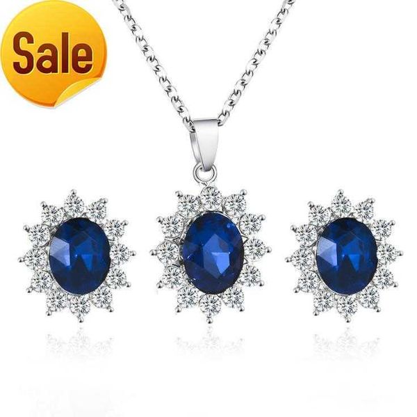 fashion bridal wedding jewelry set crystal sunflower stud earrings necklace setcubic zirconia pendant necklace for women, Silver
fashion bridal wedding jewelry set crystal sunflower stud earrings necklace setcubic zirconia pendant necklace for women, Silver