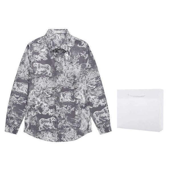 2022 fall new hair long-sleeved shirt designer high-end quality flower shirt trendy handsome fashion personality print retro shirts, White;black
2022 fall new hair long-sleeved shirt designer high-end quality flower shirt trendy handsome fashion personality print retro shirts, White;black