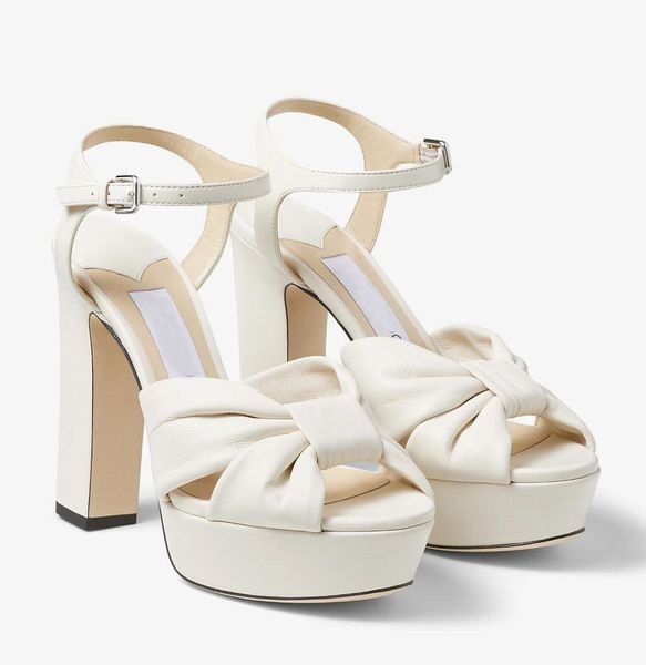 summer luxury brand heloise platform sandals shoes women block heels knotted straps toe party wedding perfect lady walking eu35-43, Black
summer luxury brand heloise platform sandals shoes women block heels knotted straps toe party wedding perfect lady walking eu35-43, Black