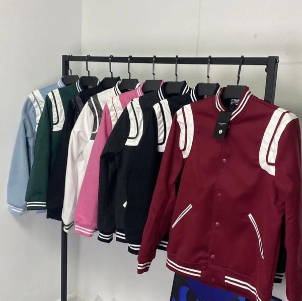 high street oversized baseball jackets womens designer jacket long sleeve men coat, Black;brown
high street oversized baseball jackets womens designer jacket long sleeve men coat, Black;brown