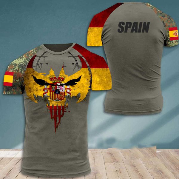 new men's t-shirt spanish soldier veteran flag printing t-shirt summer o-neck men's, White;black
new men's t-shirt spanish soldier veteran flag printing t-shirt summer o-neck men's, White;black