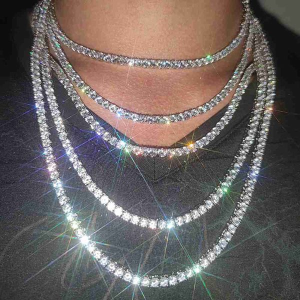 3mm 4mm 5mm 6mm hip hop tennis chains jewelry mens diamond necklaces 18k real gold /white plated bling graduated, Black
3mm 4mm 5mm 6mm hip hop tennis chains jewelry mens diamond necklaces 18k real gold /white plated bling graduated, Black