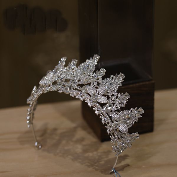 selling rhinestone crystal crown, bridal headwear, crown hair band, banquet shooting, dress accessories, bride jewelry wholesale ts-0051-a, Silver
selling rhinestone crystal crown, bridal headwear, crown hair band, banquet shooting, dress accessories, bride jewelry wholesale ts-0051-a, Silver
