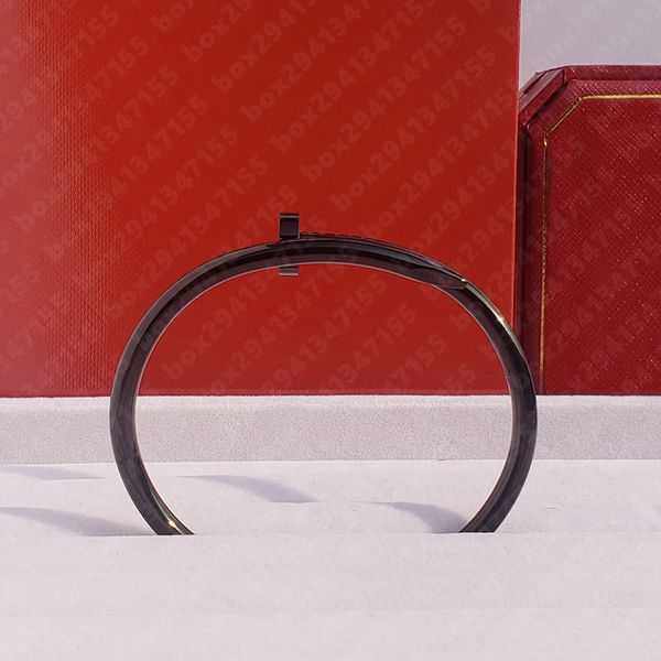 bracelet designer love screw bracelets luxury jewelry 18k gold silver diamond stainless steel fashion classic brand women men bracelet bangl, Black
bracelet designer love screw bracelets luxury jewelry 18k gold silver diamond stainless steel fashion classic brand women men bracelet bangl, Black