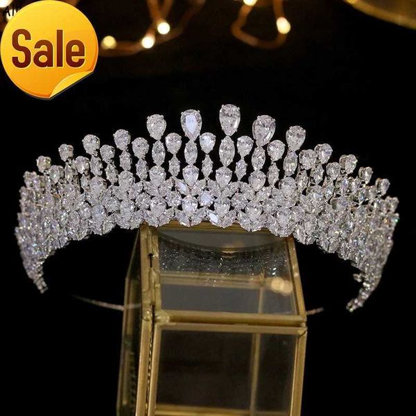 luxury bride headpieces tiara crystal headdress wedding hair accessories full zircon crowns headband wedding jewelry crowns headdress for wo, Silver
luxury bride headpieces tiara crystal headdress wedding hair accessories full zircon crowns headband wedding jewelry crowns headdress for wo, Silver
