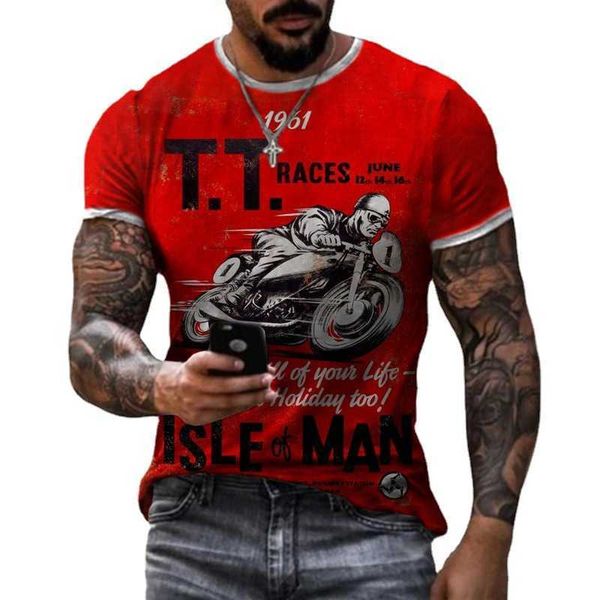 summer new men's sports street style short sleeve motorcycle series printed t-shirt for men and women, White;black
summer new men's sports street style short sleeve motorcycle series printed t-shirt for men and women, White;black