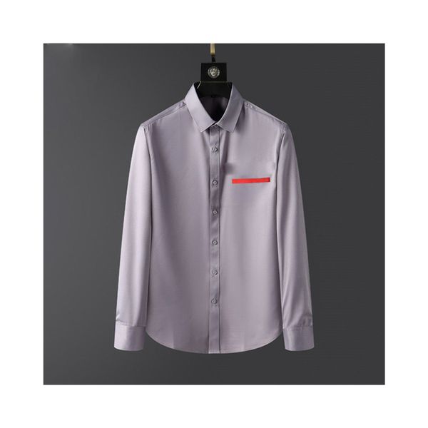luxury mens casual shirts quality designer business tees classic long sleeve shirt solid color letter spring autumn blouse plus size s//l/x, White;black
luxury mens casual shirts quality designer business tees classic long sleeve shirt solid color letter spring autumn blouse plus size s//l/x, White;black